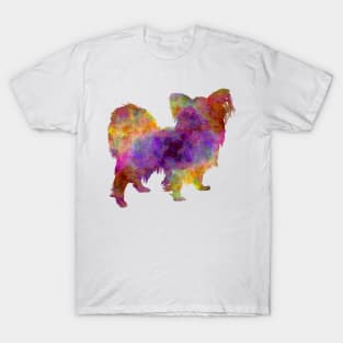 Papillon in watercolor T-Shirt